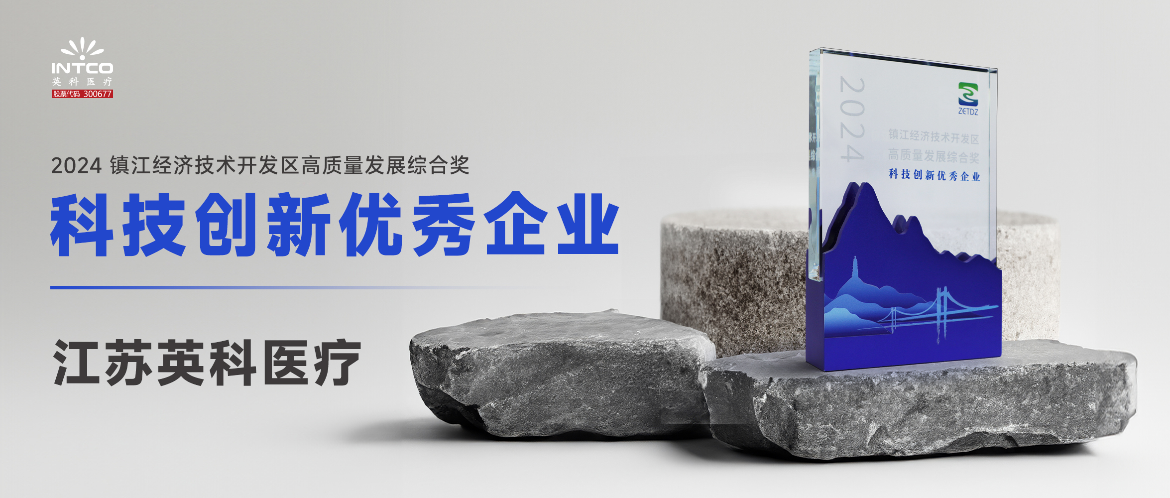 江苏Stake荣膺镇江经济技术开发区“高质量发展综合奖-科技创新优秀企业”